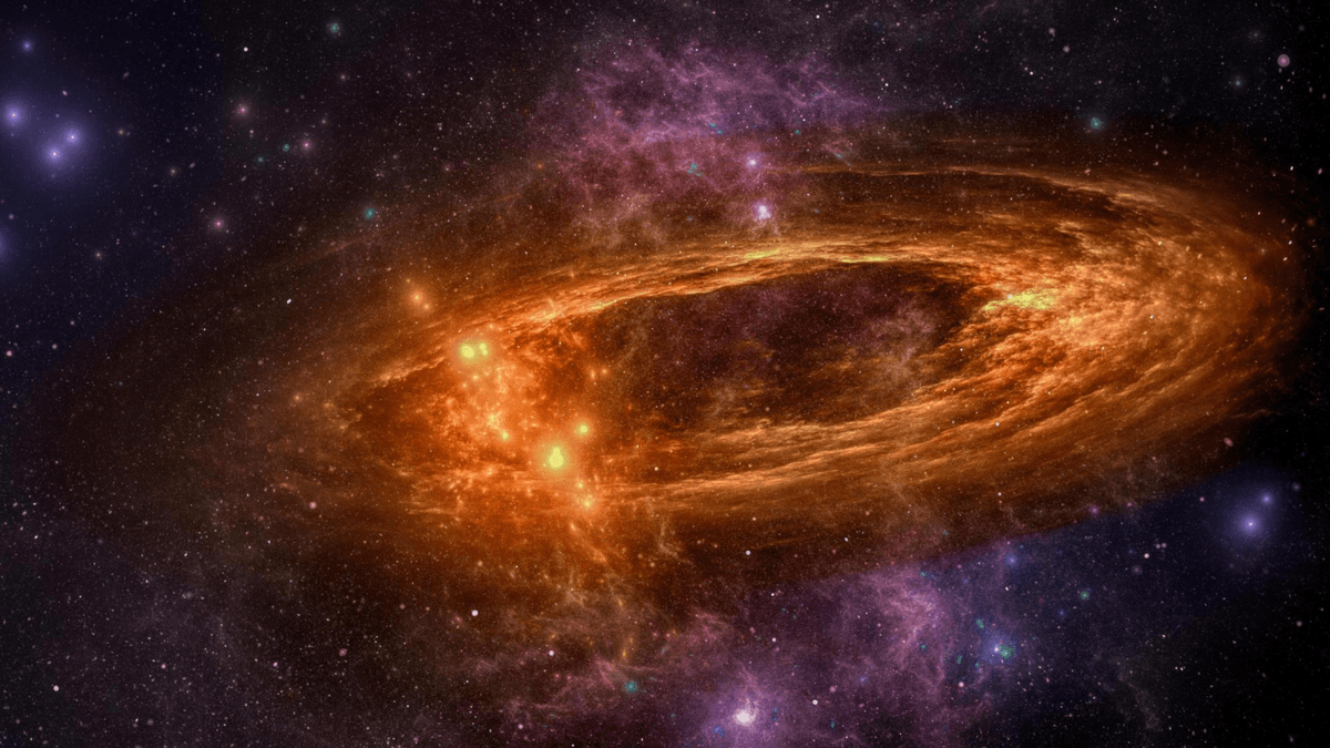 Penemuan Galaksi Infra Merah Ultra-Cerah Tersembunyi di Belakang Quasar Cloverleaf