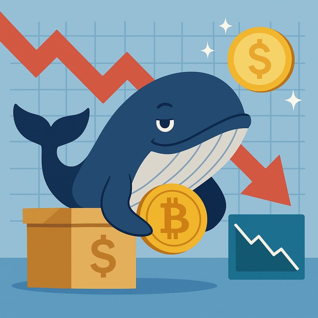 Whale Crypto Kembali Short Rp 2.68 triliun ($163 Juta)  Usai Raup Untung Rp 3.16 triliun ($192 Juta) 
