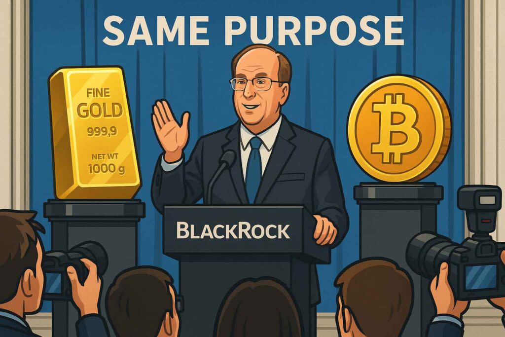 CEO BlackRock Larry Fink Kini Sebut Bitcoin Sebagai Investasi Alternatif Mirip Emas