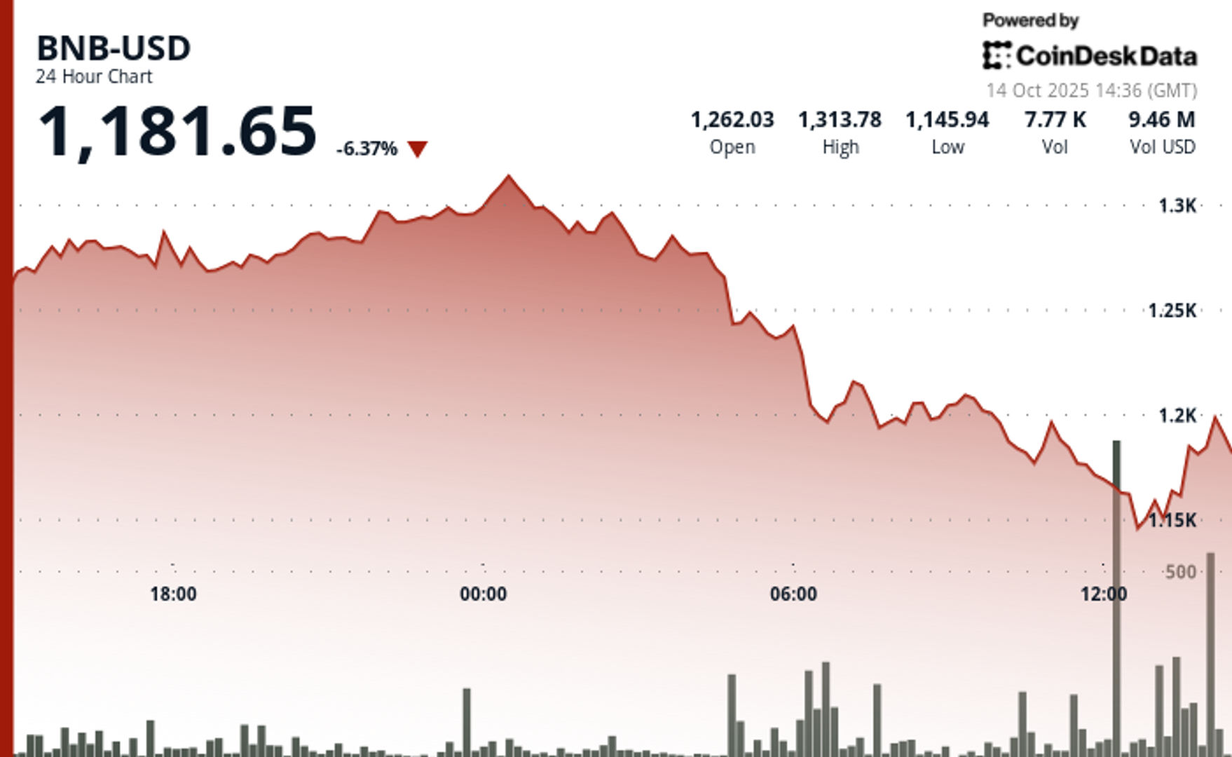 BNB Anjlok 6,5% Pasca Pasar Kripto Ambruk, Upaya Stabilisasi Dimulai