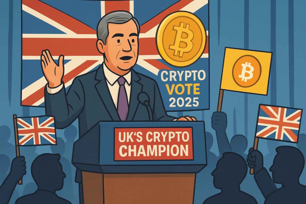 Nigel Farage Usulkan Cadangan Bitcoin £5 Miliar dan Pajak Kripto 10% di Inggris