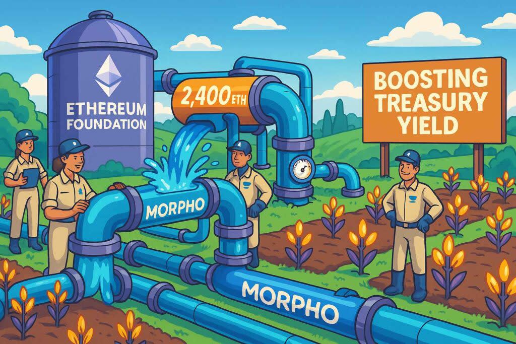 Ethereum Foundation Gunakan Morpho untuk Maksimalkan Hasil Treasury DeFi