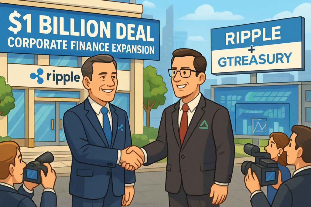 Ripple Akuisisi GTreasury Rp 1 Triliun untuk Percepat Keuangan Perusahaan