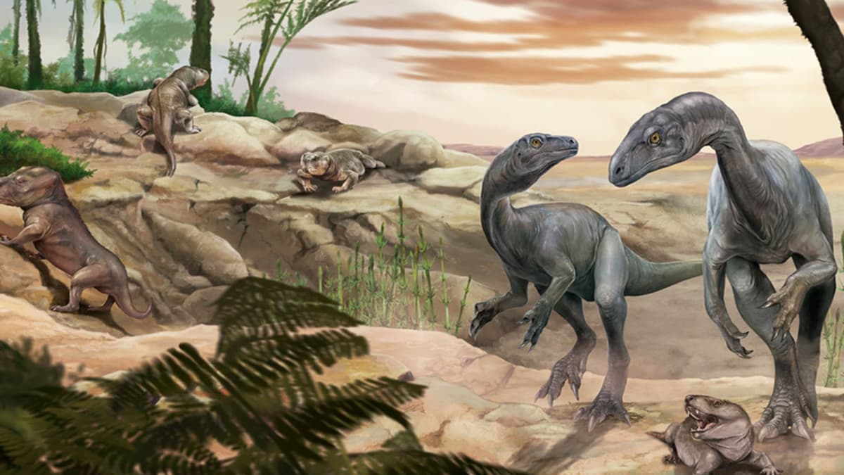 Penemuan Fossil Dinosaurus Tertua Ungkap Awal Evolusi Leher Panjang