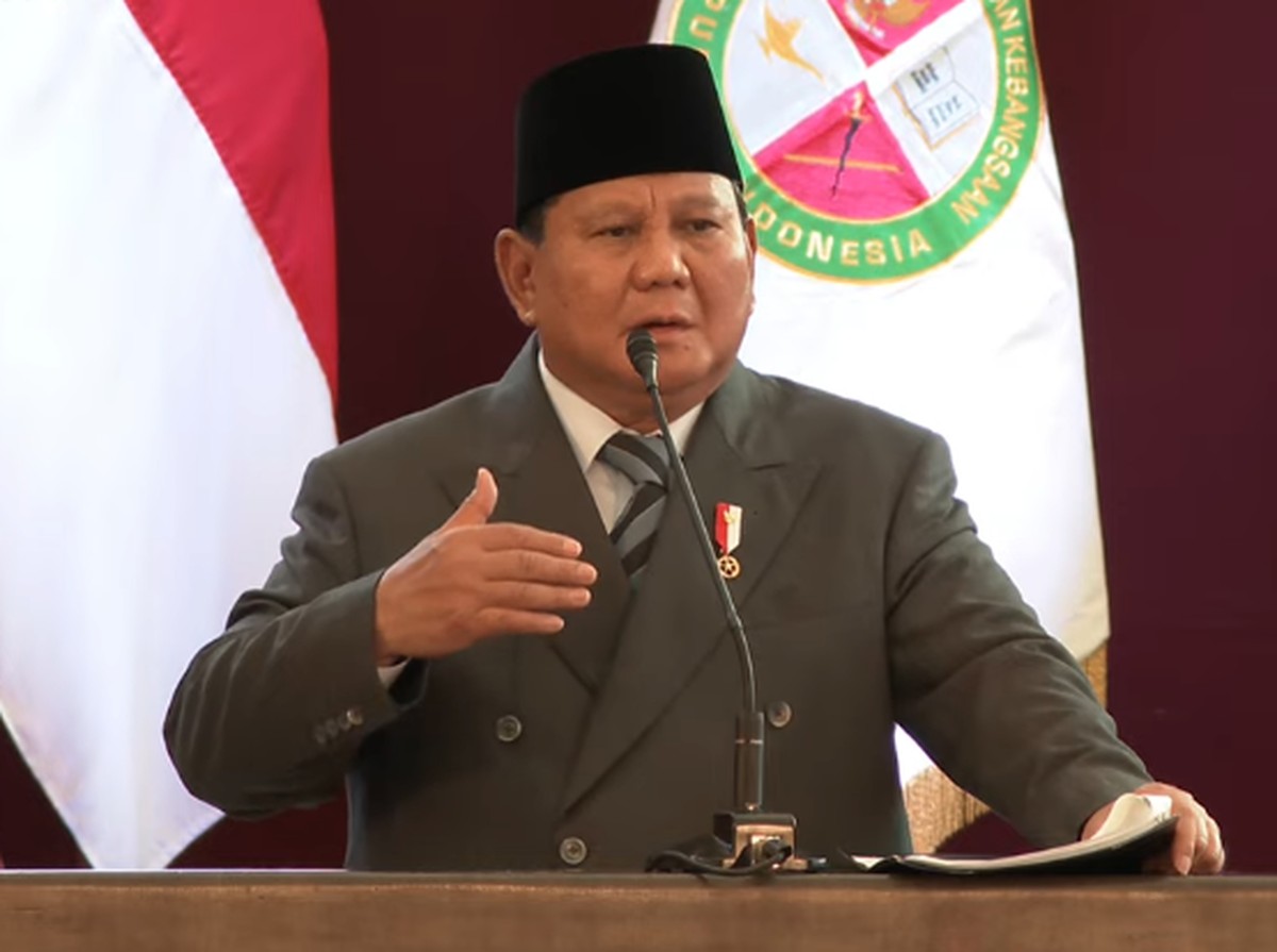 Prabowo Ingatkan Bahaya Teknologi dan Hoaks AI, Ajak Generasi Muda Waspada