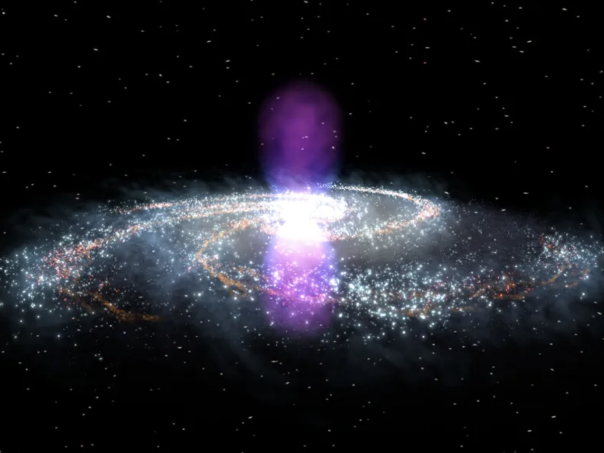 Misteri Cahaya Sinar Gamma di Pusat Bima Sakti dan Jejak Materi Gelap