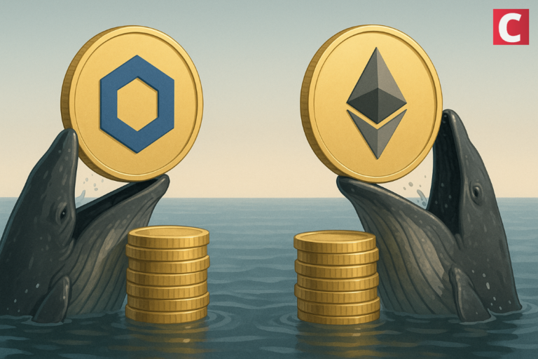 Whales Memborong Chainlink dan Ethereum, Harga Target Rp 328.90 ribu ($20) dan Rp 65.78 miliar ($4.000 M) enanti