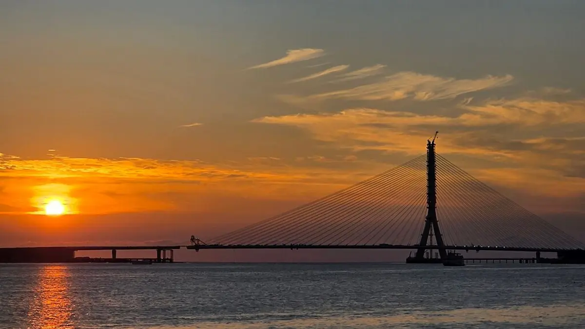 Jembatan Danjiang Taiwan: Struktur Kabel Terpanjang Dunia yang Ikonik dan Ramah Lingkungan