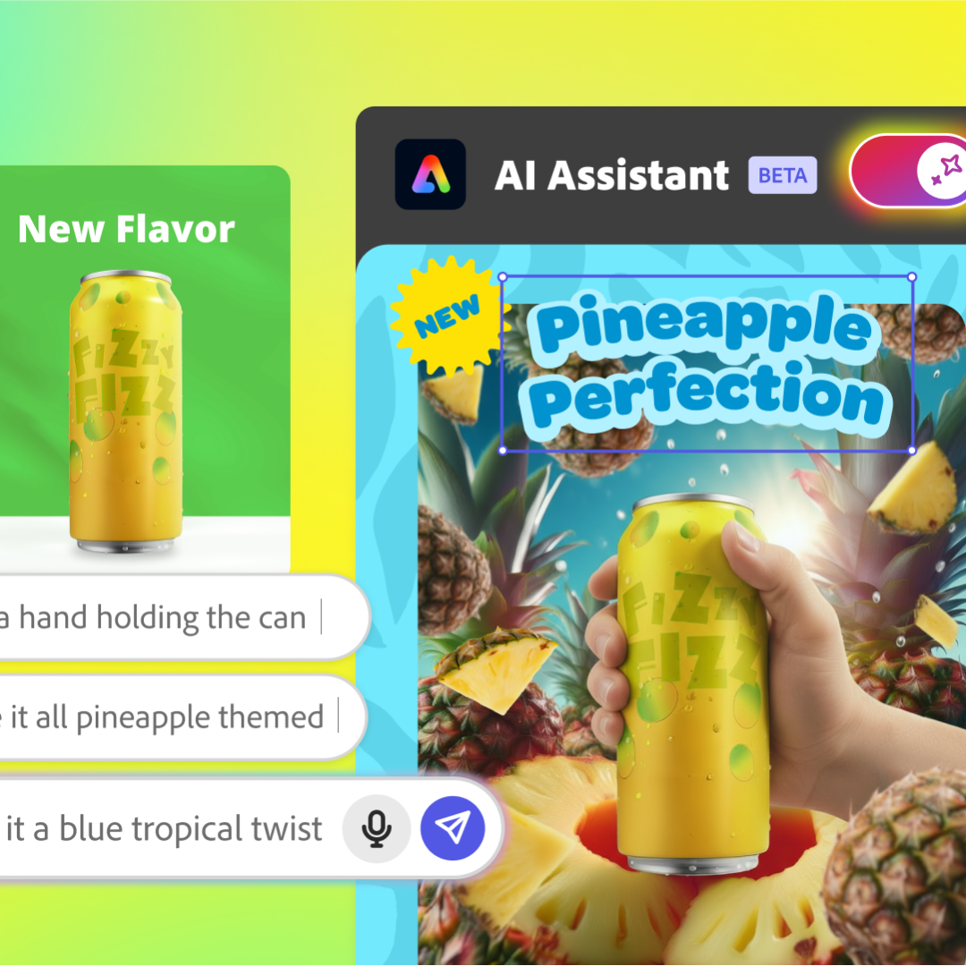 Adobe Express Luncurkan AI Assistant, Desain Kreatif Jadi Semudah Berbicara