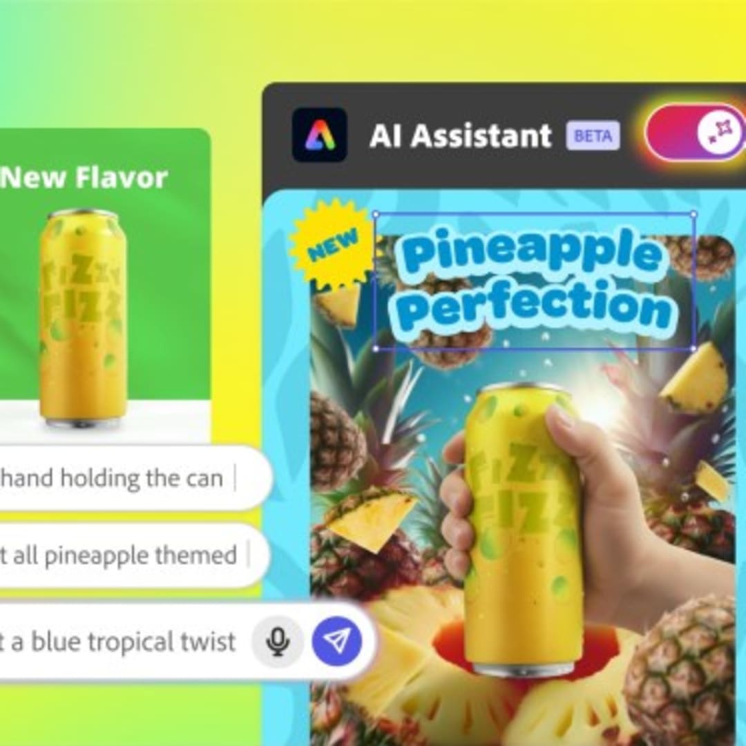 Adobe Hadirkan Asisten AI Baru untuk Mempermudah Desain dan Pengeditan Gambar