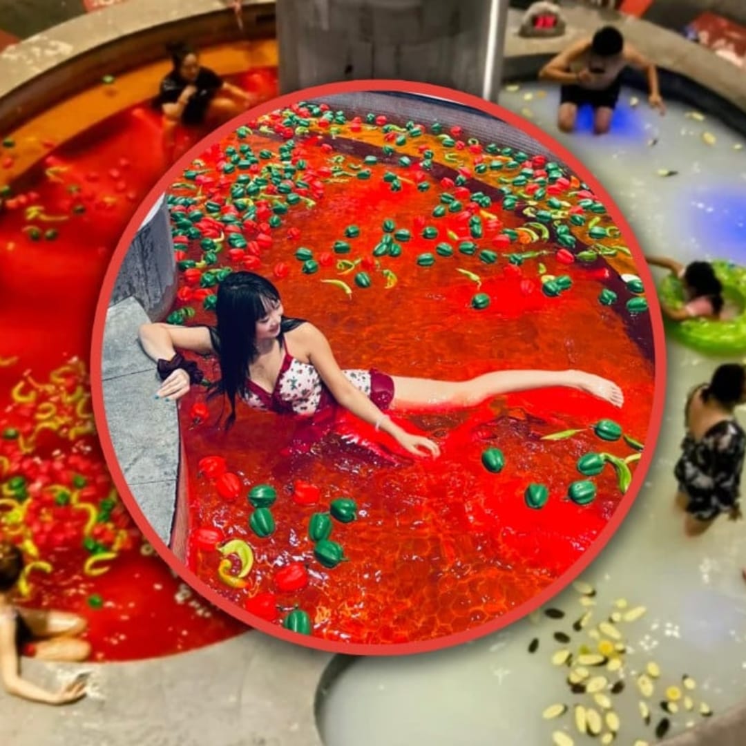 Resort Harbin Tawarkan Mandi Dua Warna ala Kuah Hotpot Tradisional