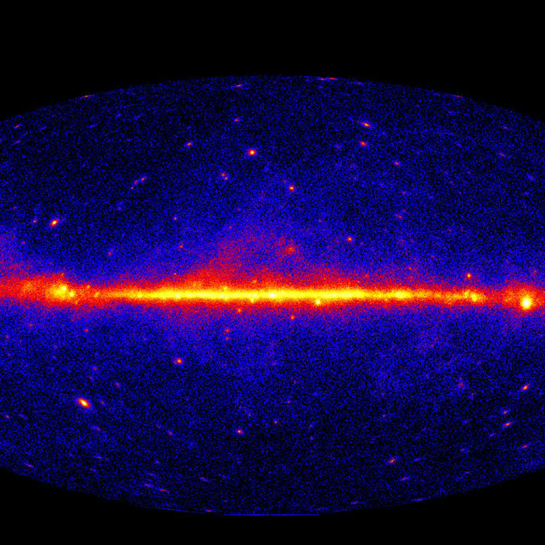 Materi Gelap Pipih di Pusat Bima Sakti Jelaskan Cahaya Gamma Misterius