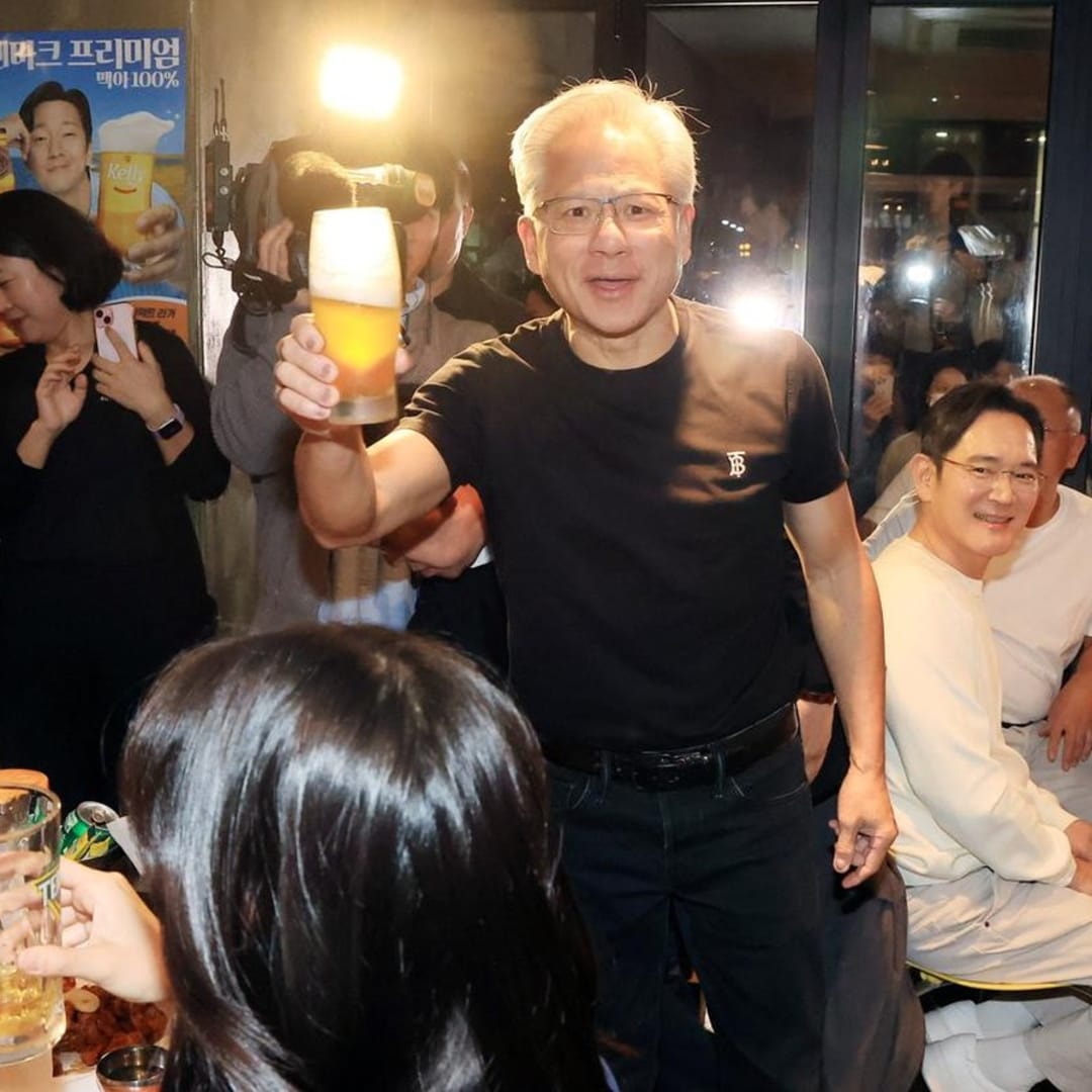 CEO Nvidia Bertemu Bos Samsung dan Hyundai, Momen Bersejarah di Seoul