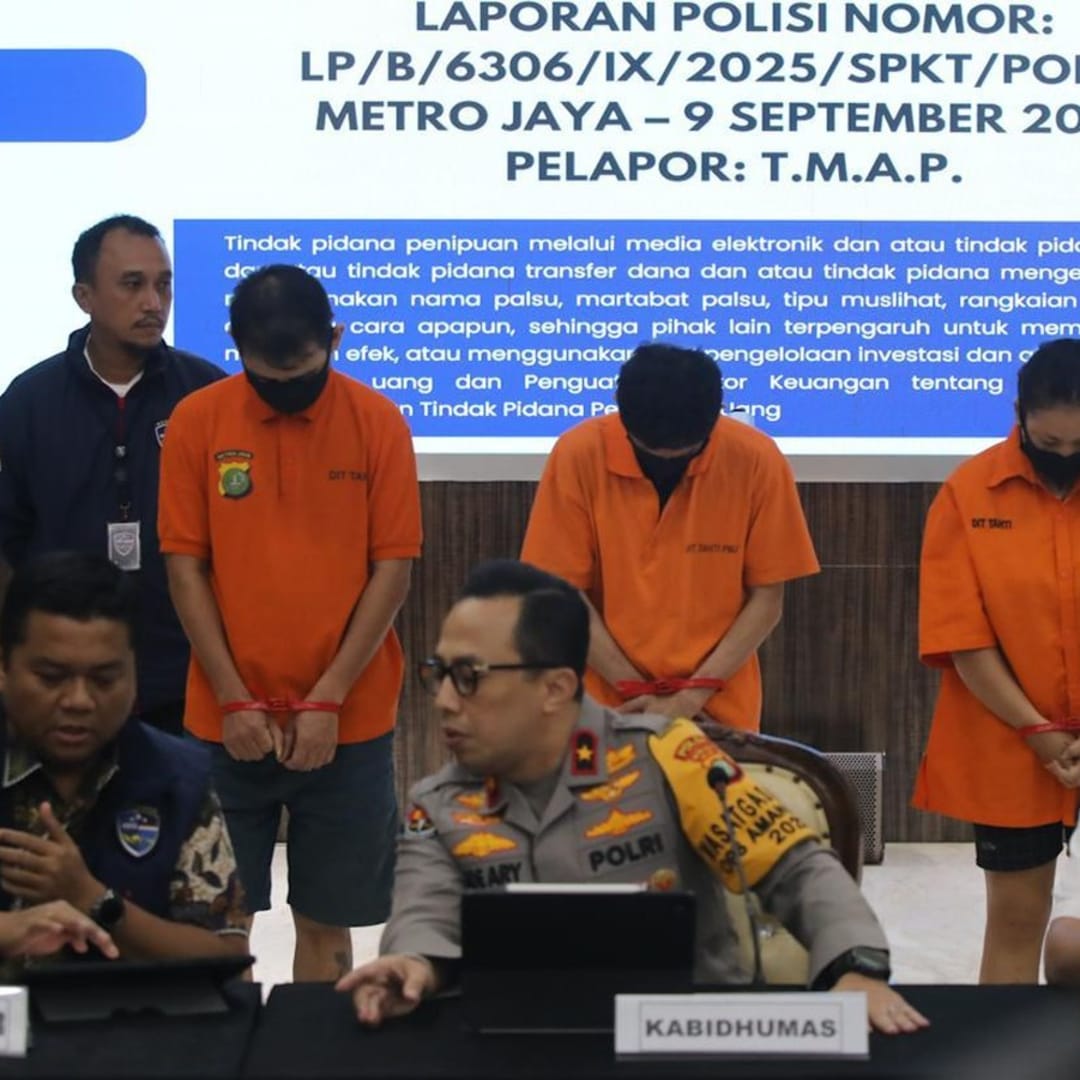 Polisi Bongkar Penipuan Trading Kripto, Korban Rugi Miliaran Rupiah