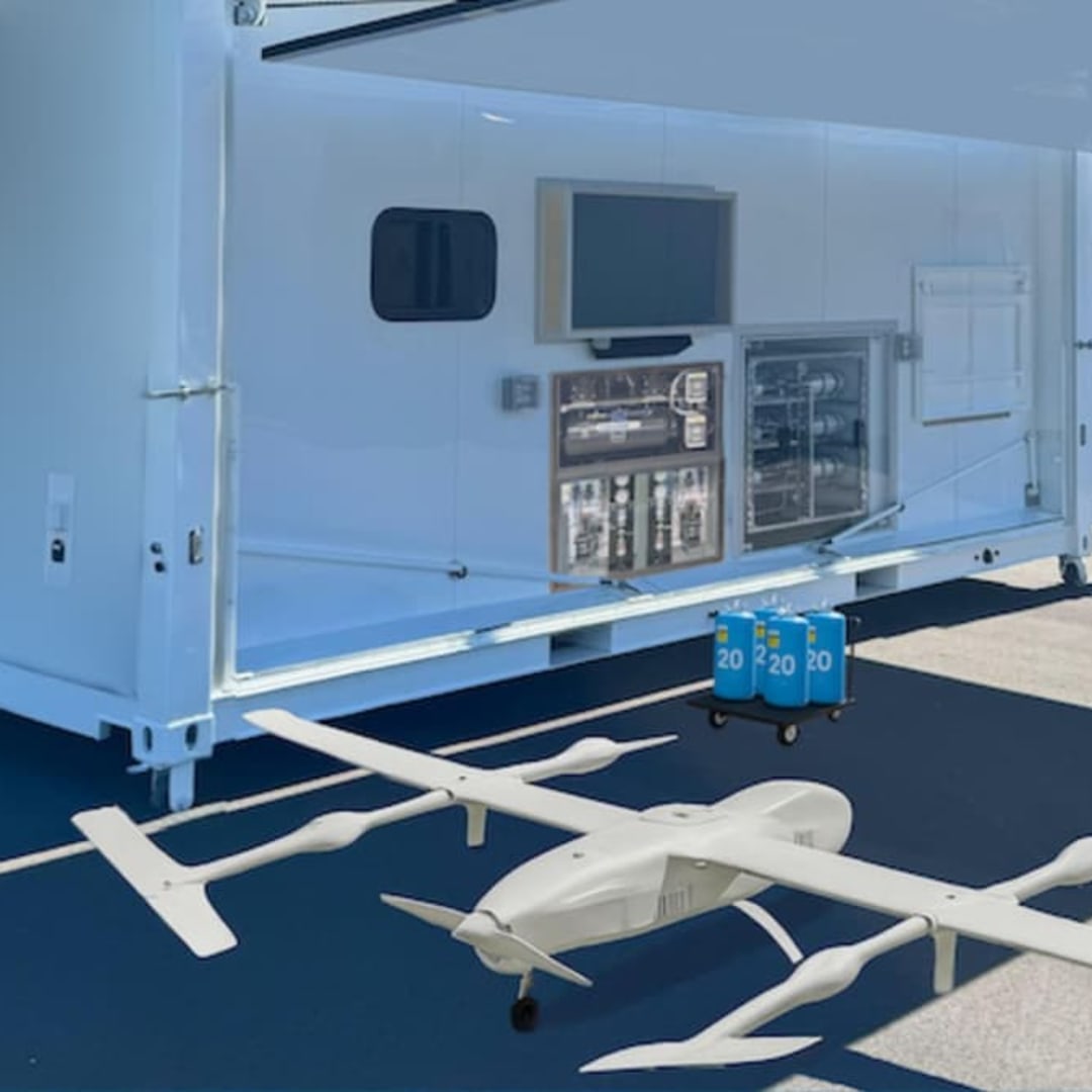 Nanogrid Mobile Pengisi Bahan Bakar Drone Hidrogen Ubah Operasi Pertahanan