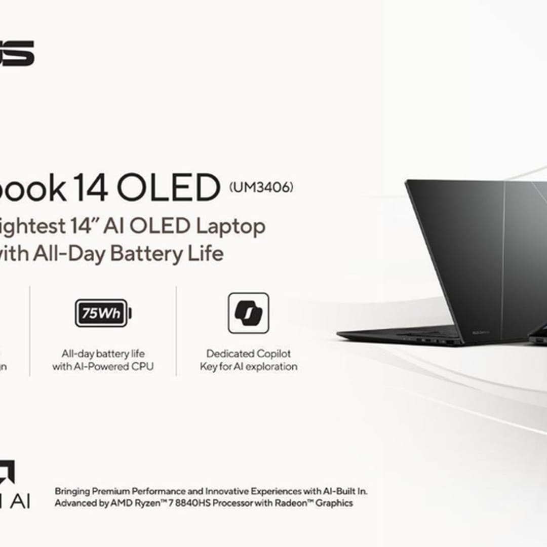 ASUS Zenbook 14 OLED: Laptop Ringan dengan Performa AI Canggih untuk Profesional