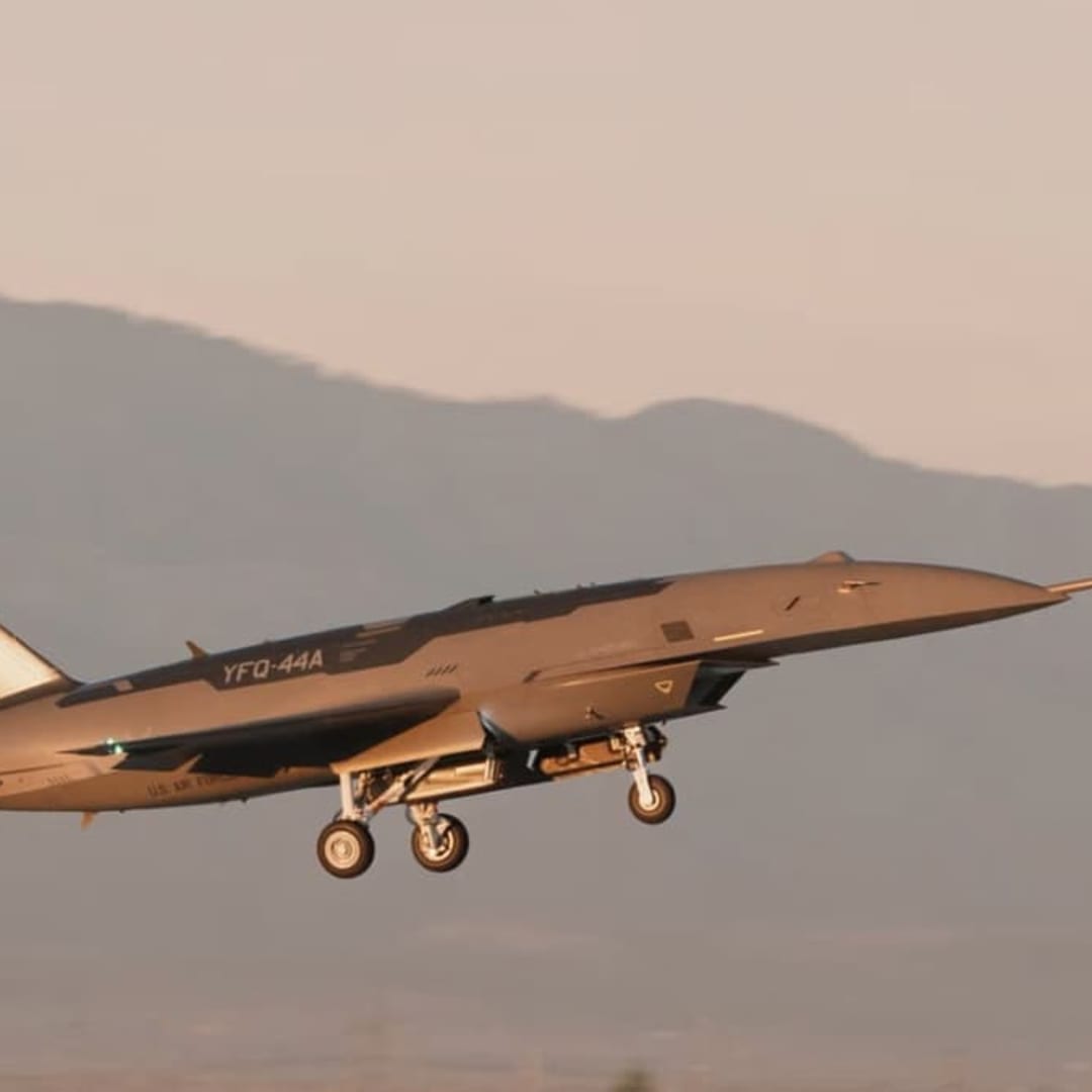 Drone Tempur Otonom YFQ-44A Anduril Sukses Laksanakan Uji Terbang Perdana