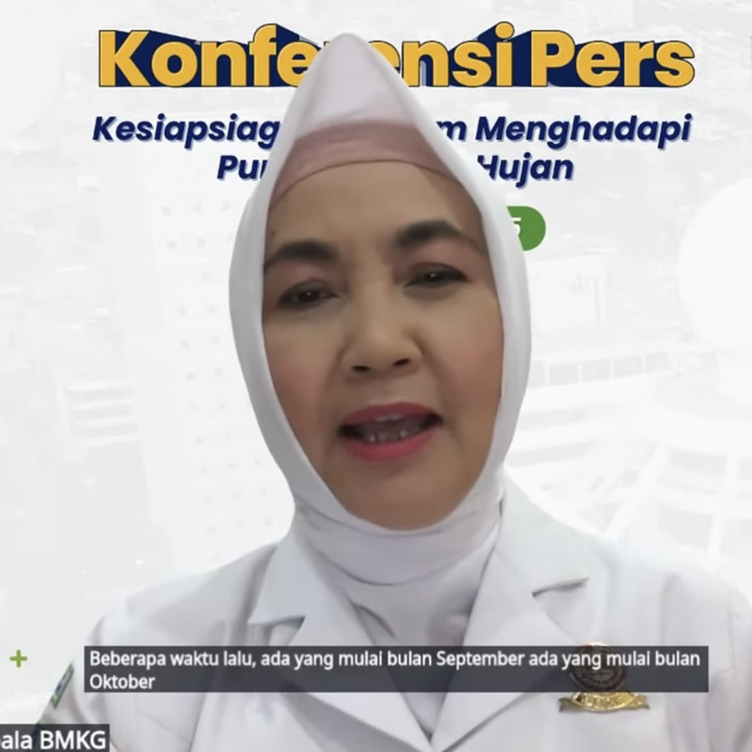 BMKG Imbau Waspada Hujan Lebat dan Risiko Bencana Hidrometeorologi Musim Hujan