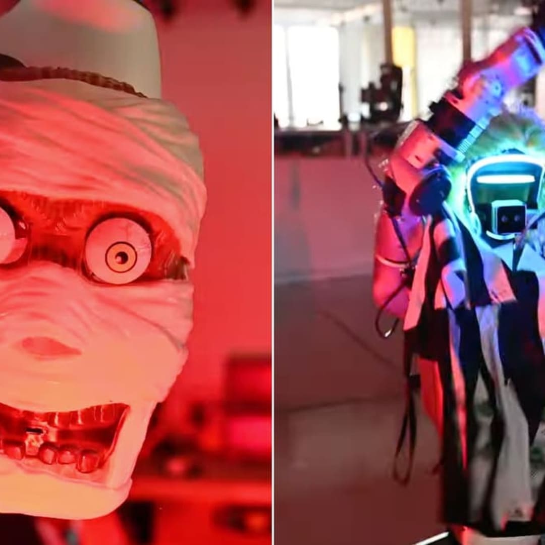 Robot Meramaikan Halloween 2025 dengan Kostum dan Tarian Menyeramkan