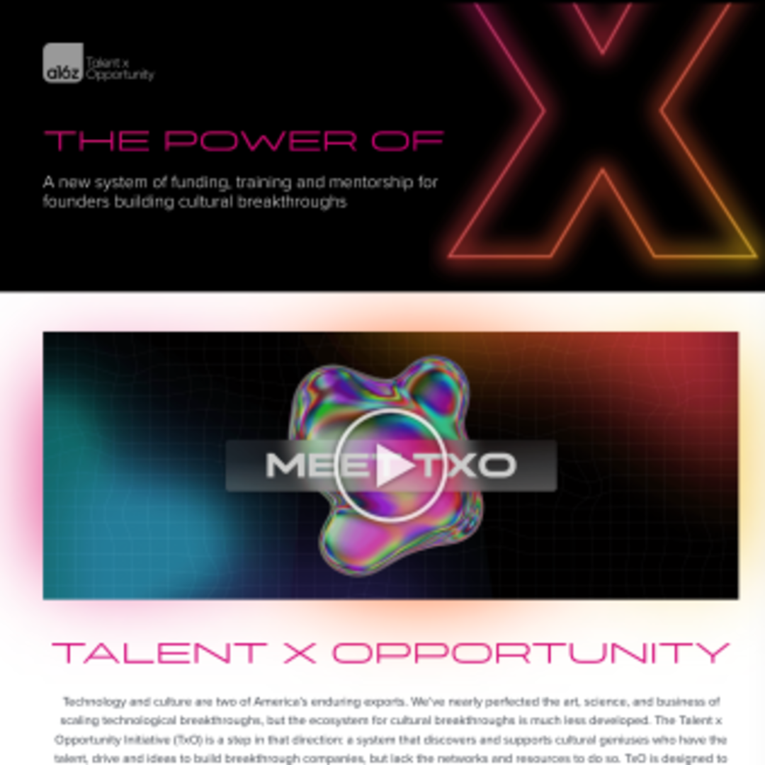 Andreessen Horowitz Tunda Program TxO untuk Perbaiki Dukungan Startup Minoritas