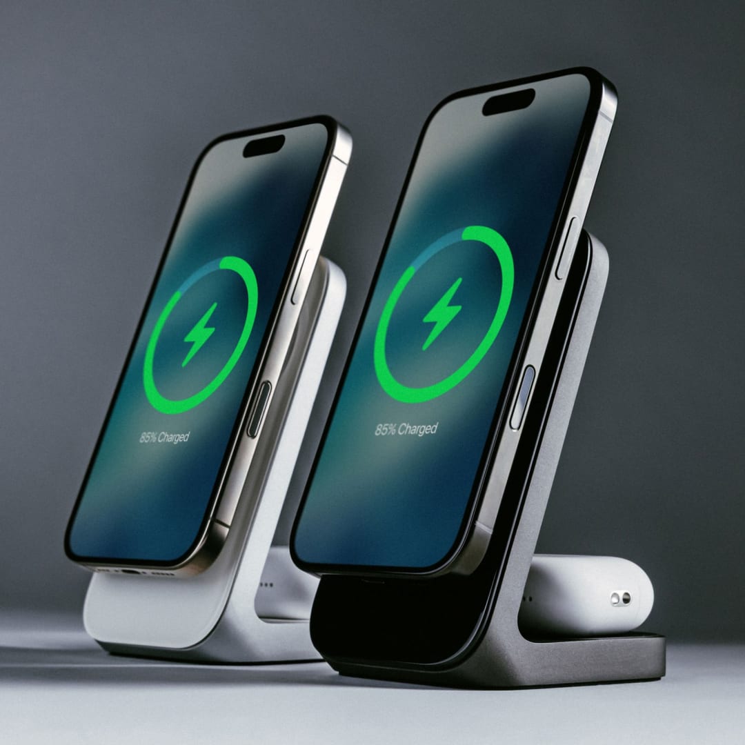 Nomad Rilis Pengisi Daya Nirkabel Stand One dengan Cepat dan Fitur Tambahan