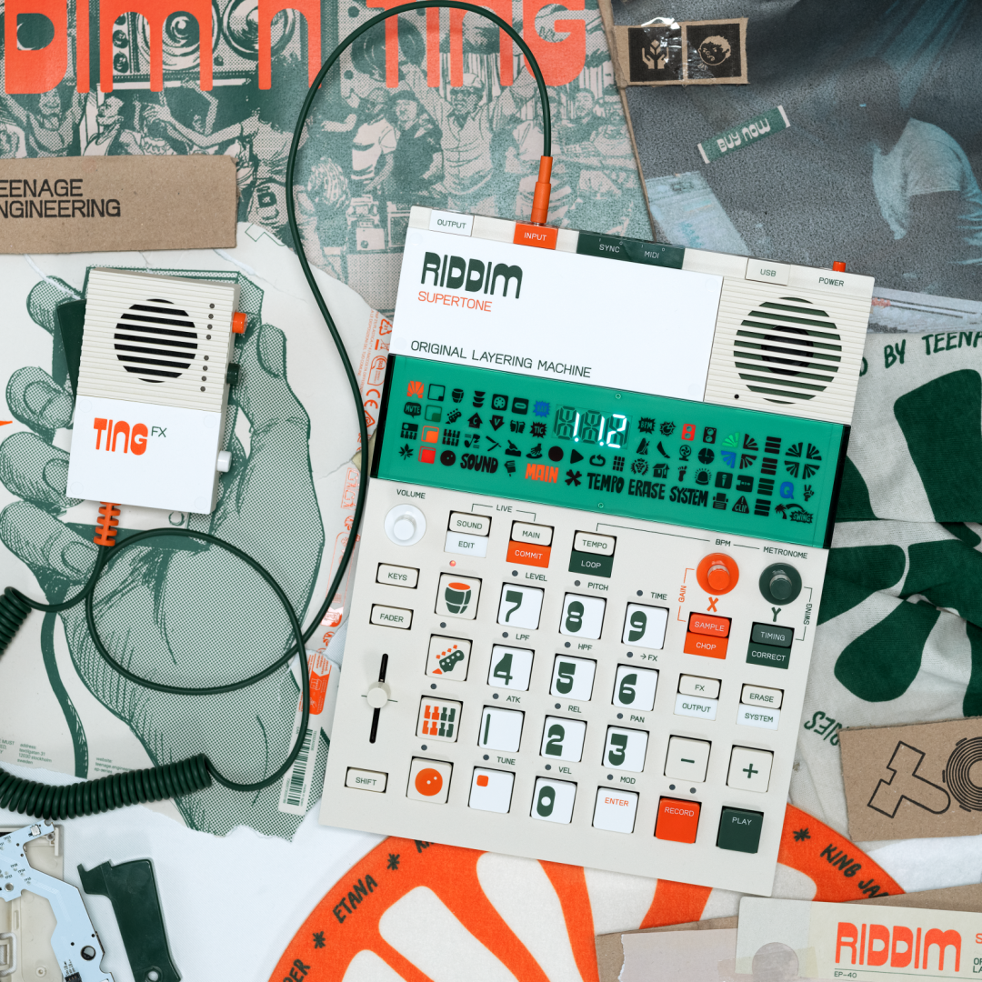 Riddim dan Ting: Produk Baru Teenage Engineering dengan Suara Reggae dan Efek Lo-Fi