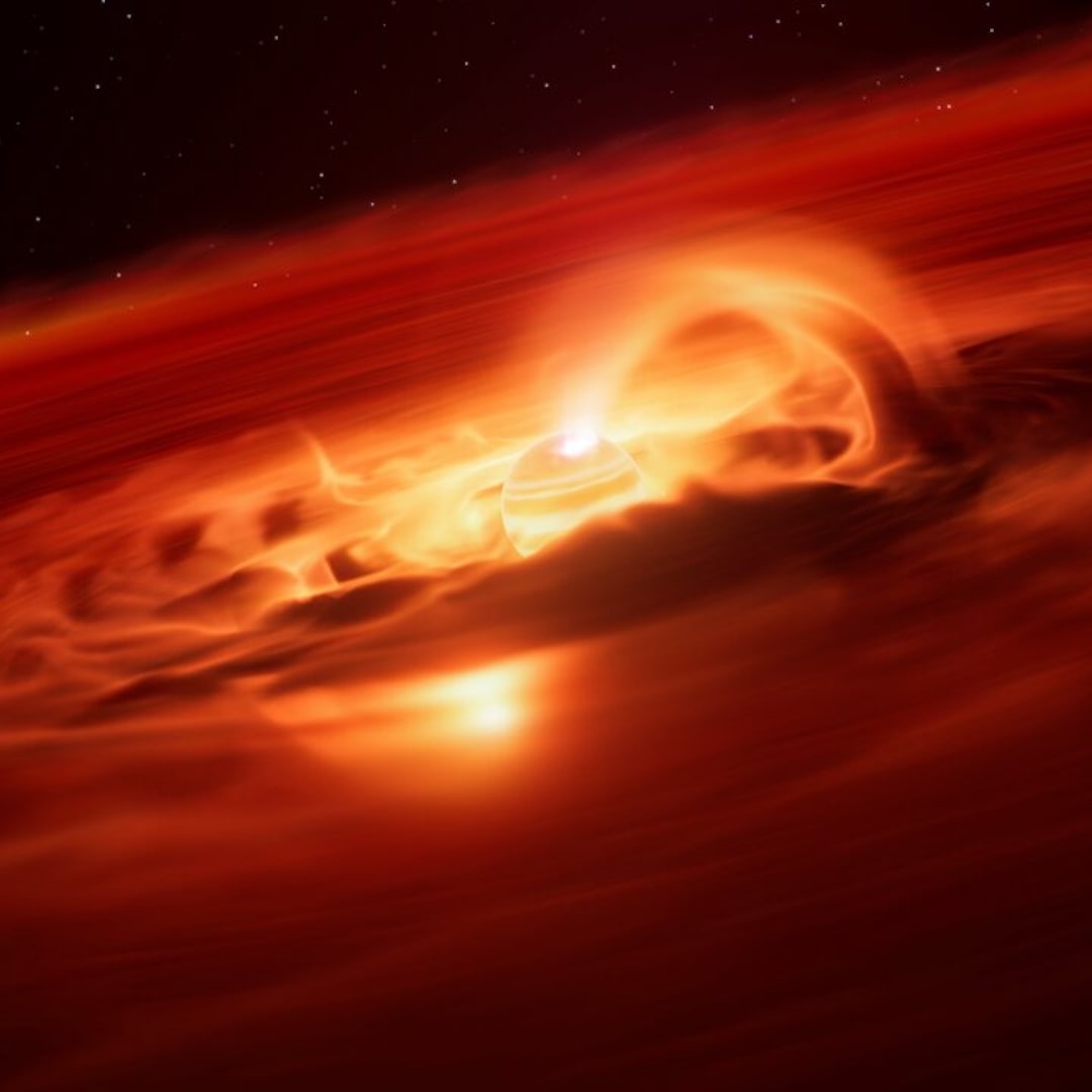 Planet Pengembara Ini Menyeruput Gas 6,6 Miliar Ton Per Detik, Mengungkap Rahasia Alam Semesta