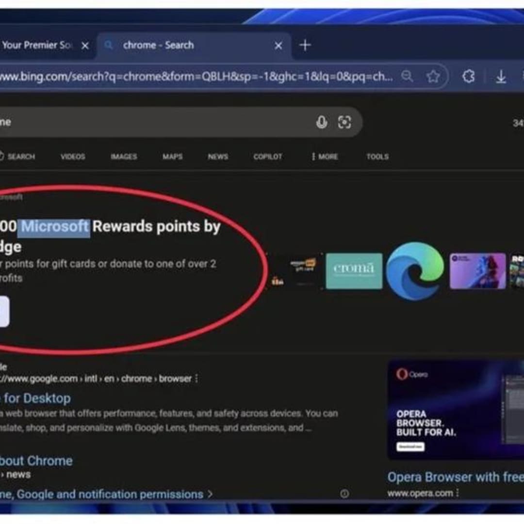 Microsoft Dituduh Manipulasi Pengguna Windows Lewat Poin Hadiah Browser Edge