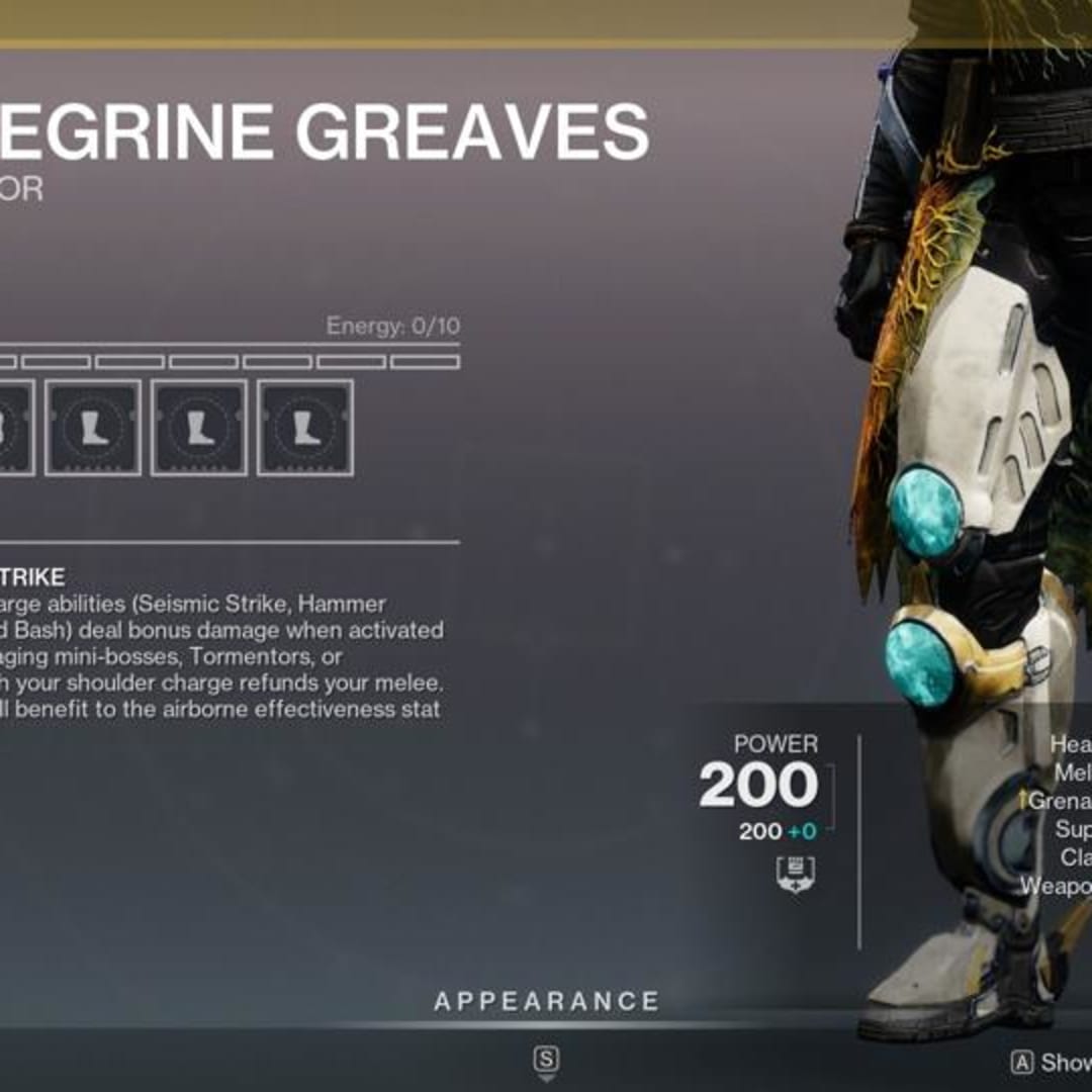 Fitur Baru Bungie Permudah Kostumisasi Exotic Armor di Destiny 2