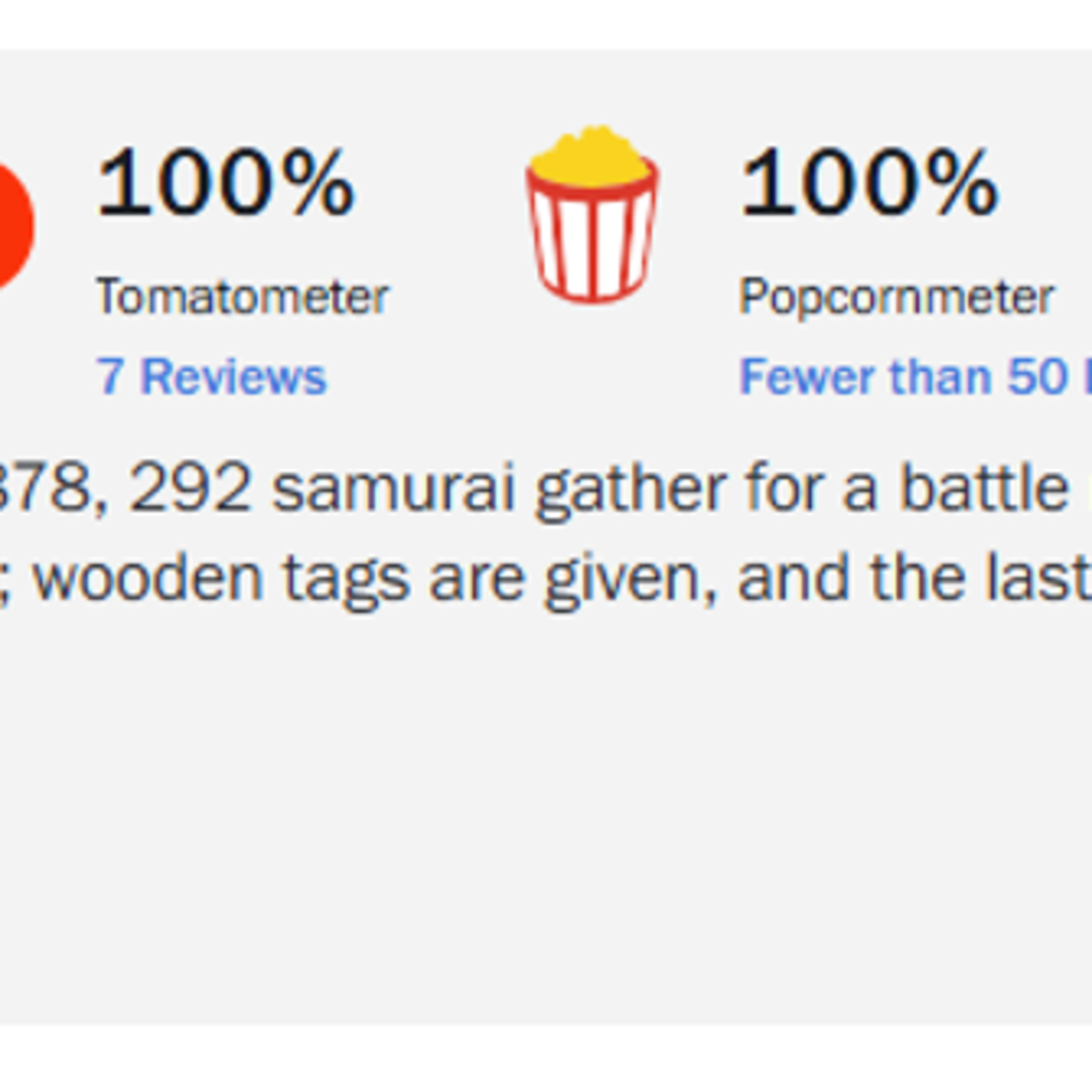 Last Samurai Standing: Seri Baru Netflix dengan Skor 100% dan Potensi Besar