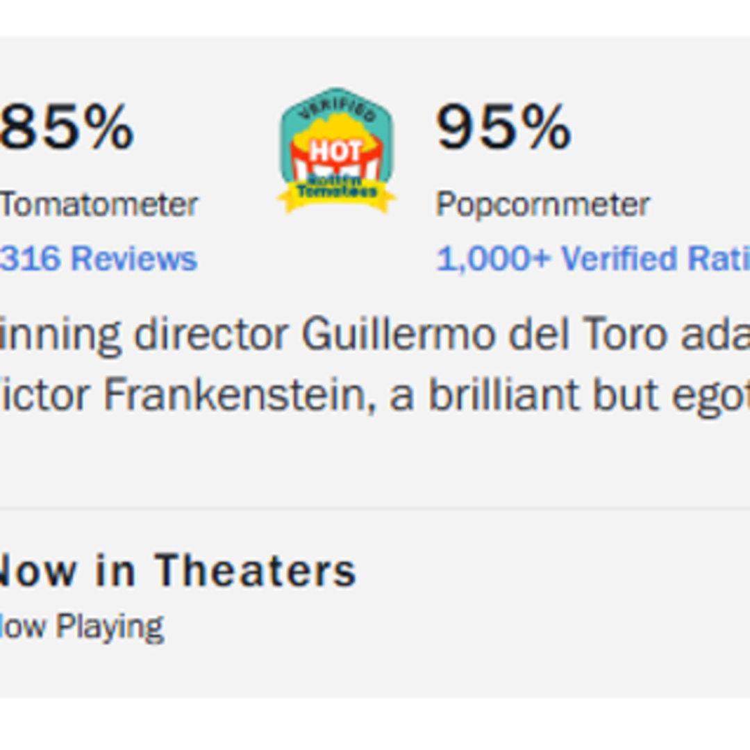 Frankenstein Guillermo del Toro Jadi Film Live-Action Netflix Terbaik 2025