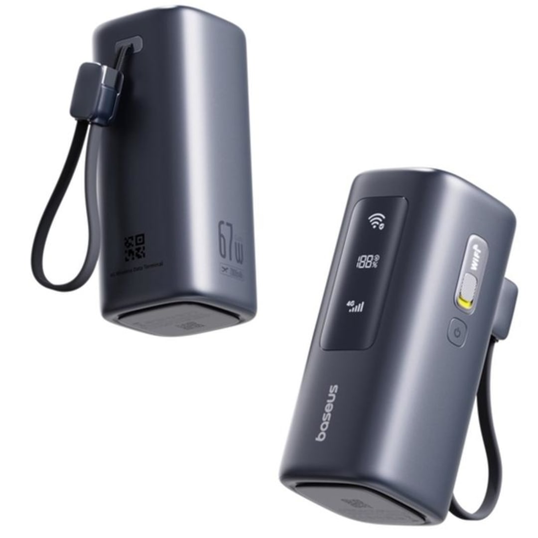 Baseus EnerGeek GX11, Power Bank Inovatif dengan Hotspot 4G Global