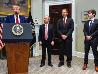 Trump Umumkan Investasi 100 Miliar USD Khusus AI Bersama OpenAI, SoftBank, Oracle