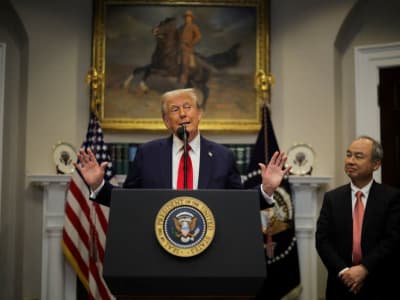 Strategi Berani Masayoshi Son Investasi Besar di AS Hadapi Trump