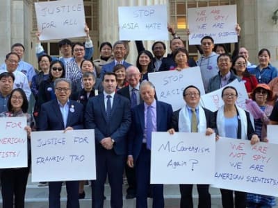 Gugatan Dosen Asia-Amerika Setelah Dibebaskan dari Tuduhan China Initiative