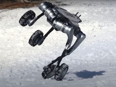 Lynx: Robot Anjing Hibrida DEEP Robotics Tangguh di Semua Medan Berat