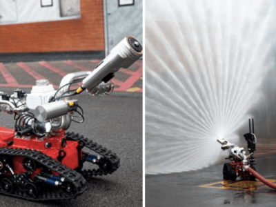 Kent Fire and Rescue Service Hadirkan Robot Pemadam Kebakaran Canggih untuk Lindungi Petugas
