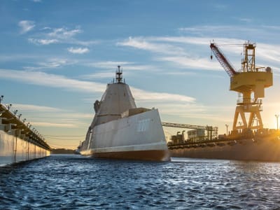 Upgrade USS Zumwalt Percepat Senjata Hipersonik Armada Angkatan Laut AS