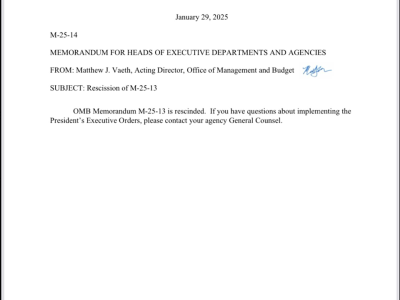 Trump Cabut Memo Pembekuan Dana Federal, Tetap Kontrol Pengeluaran Lewat Perintah Eksekutif