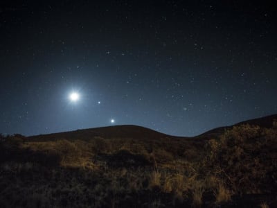 Panduan Mingguan Menikmati Venus, Bulan, dan Bintang Terang di Langit Musim Dingin