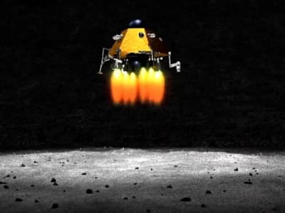 China Kembangkan Robot Terbang Pintar untuk Cari Air di Kutub Selatan Bulan