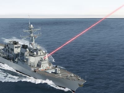 Uji Coba Senjata Laser HELIOS Angkatan Laut AS Perkuat Pertahanan Kapal Perang
