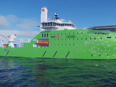 Bibby Marine Kembangkan Kapal Listrik Pertama untuk Operasi Angin Lepas Pantai