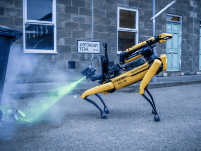Robot Anjing Canggih Inggris Bantu Menjinakkan Bom, Lindungi Personel Militer