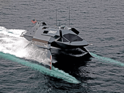 Generasi Baru Kapal Militer 'Ghost' Dengan Desain SWATH yang Revolusioner