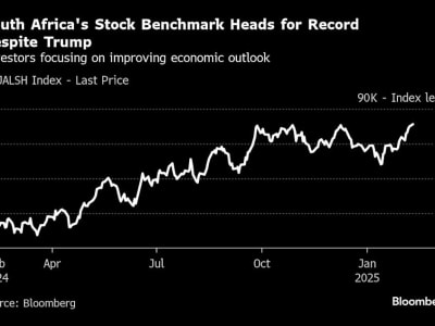 Pasar Saham Afrika Selatan Raih Rekor Meski Bantuan AS Dibekukan