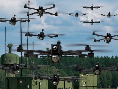 AMORPHOUS: Solusi Kendali Ribuan Drone untuk Operasi Militer Masa Depan