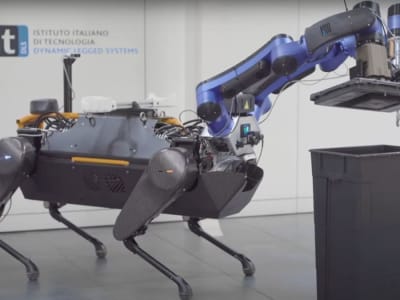 Robot Quadruped Hidraulik Canggih untuk Operasi Jarak Jauh di Lingkungan Berbahaya