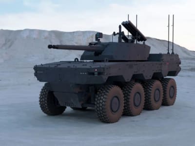 Milrem Luncurkan HAVOC 8×8: Robot Tempur Hybrid untuk Operasi Modern