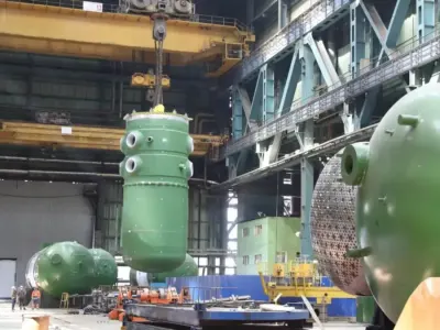 Rosatom Selesaikan Pengelasan Reaktor Nuklir VVER-1200 El Dabaa Mesir